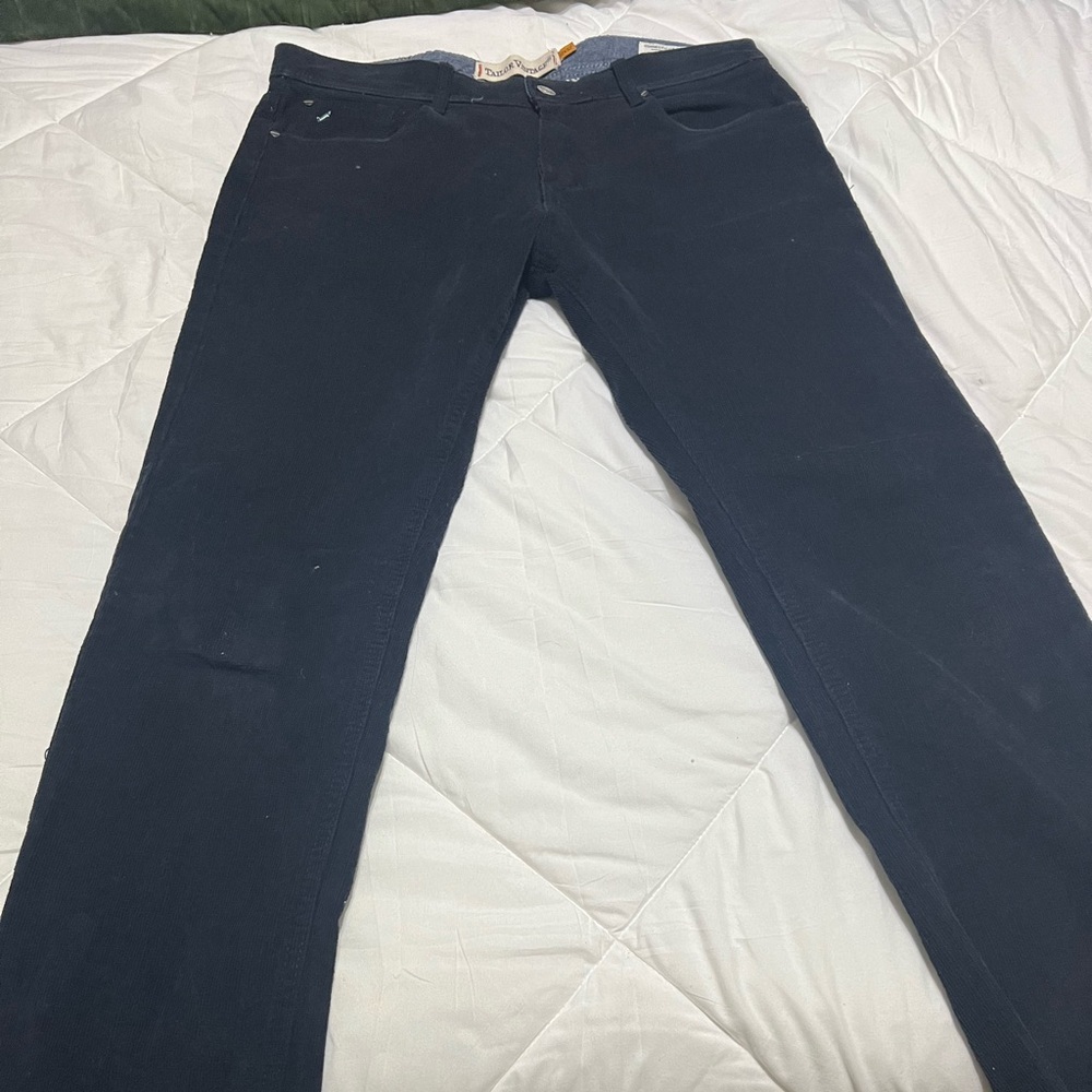 Tailor Vintage Dark Blue Trousers